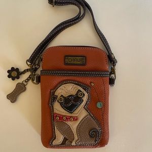 Chala Pug Wristlet Crossbody*